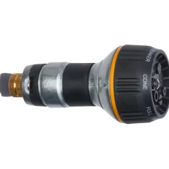 Melnor 7 Pattern Adjustable Multi-Pattern Metal Heavy-Duty Hose Nozzle