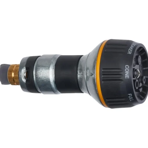 Melnor 7 Pattern Adjustable Multi-Pattern Metal Heavy-Duty Hose Nozzle