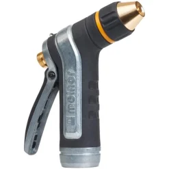 Melnor 2 Pattern Adjustable Jet Stream Metal Heavy-Duty Hose Nozzle
