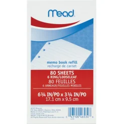 MEMO BOK 80SH 6.75X3.75"
