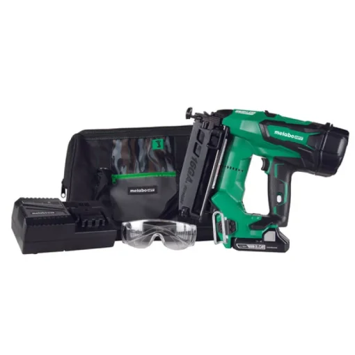 Metabo HPT 16 Ga. Cordless Straight Finish Nailer Kit 18 volt
