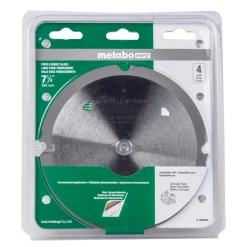 Metabo HPT 7-1/4 in. D X 5/8 in. 18008M Polycrystalline Diamond Fiber Cement Blade 4 teeth 1 pc