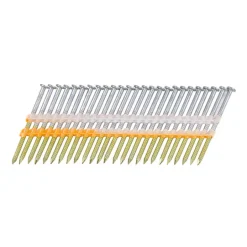 Metabo HPT 2-3/8 in. Plastic Strip Framing Nails 21 deg. Ring Shank 1000 pk