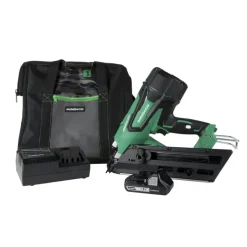 Metabo HPT 18 V Stick Nails Green Paper Strip Cordless 30 Deg. Full-Sequential Framing Nailer 30 ga.