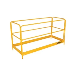 Metaltech Steel Yellow Scaffolding Guard Rail 1 pk