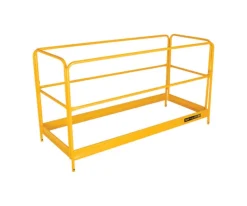 Metaltech Steel Yellow Scaffolding Guard Rail 1 pk