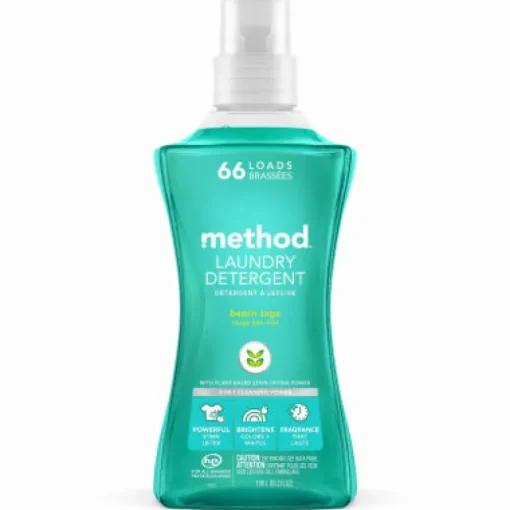 Method Beach Sage Scent Laundry Detergent Liquid 53.5 oz. 1 pk (Pack of 4)