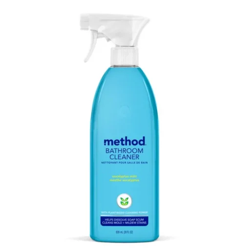 Method Eucalyptus Mint Scent Bathroom Tub and Tile Cleaner 28 oz. Liquid (Pack of 8)