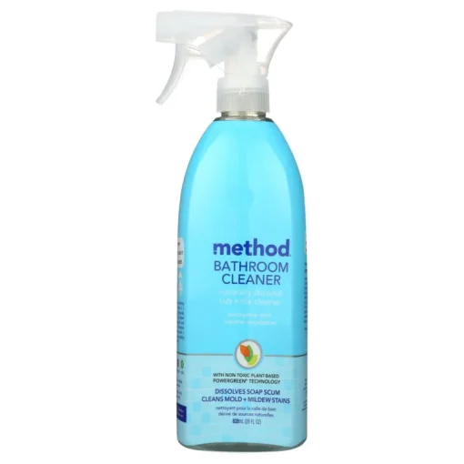 Method Eucalyptus Mint Scent Bathroom Tub and Tile Cleaner 28 oz. Liquid (Pack of 8)