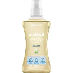 Method Free & Clear Scent Laundry Detergent Liquid 53.5 oz. 1 pk (Pack of 4)