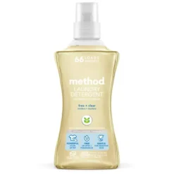 Method Free & Clear Scent Laundry Detergent Liquid 53.5 oz. 1 pk (Pack of 4)