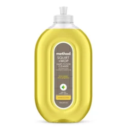 Method Lemon Ginger Scent Floor Cleaner Liquid 25 oz. (Pack of 6)