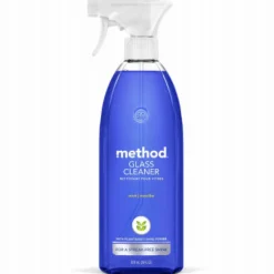 Method Mint Scent Organic Glass and Surface Cleaner Liquid 28 oz. (Pack of 8)