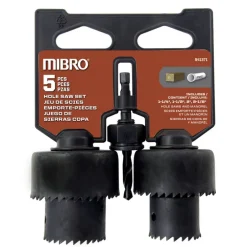 MIBRO Carbon Steel Hole Saw Set