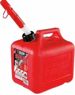 Midwest Can Quick Flow Spout HDPE Gas Can 2 gal