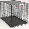 Mid-West Metal Pet Cage With Pan 48 In. X 30 In. X 33 In. Abs