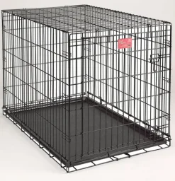 Mid-West Metal Pet Cage With Pan 48 In. X 30 In. X 33 In. Abs