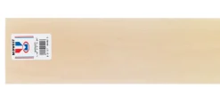 Midwest Products 4 in. W x 2 ft. L x 1/16 in. Basswood Sheet #2/BTR Premium Grade (Pack of 10)
