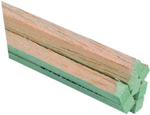 Midwest Products 1/2 in. W x 3 ft. L x 1/2 in. Balsawood Strip #2/BTR Premium Grade (Pack of 9)