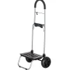 Mighty Max Personal Dolly Black 160 lbs. Capacity Honey Comb Toe Plate Oversized Dolly