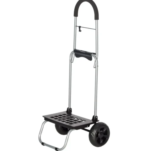 Mighty Max Personal Dolly Black 160 lbs. Capacity Honey Comb Toe Plate Oversized Dolly