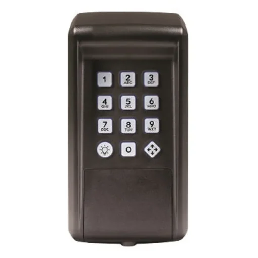 Mighty Mule 12 volt Wireless DC Powered Digital Key Pad