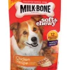 Milk Bone Soft and Chewy Chicken Flavor Biscuit For Dog 5.6 oz. (Pack of 10)