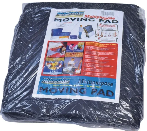 Milwaukee 72 in. W X 6.67 ft. L Movers Blanket 1 pk