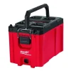 Milwaukee PACKOUT 16.2 in. Compact Tool Box 10 in. W x 13 in. H Black/Red