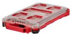 Milwaukee PACKOUT 16.4 in. L x 9.7 in. W x 2.5 in. H Storage Organizer Impact-Resistant Poly 5 compartments