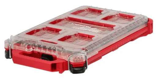 Milwaukee PACKOUT 16.4 in. L x 9.7 in. W x 2.5 in. H Storage Organizer Impact-Resistant Poly 5 compartments