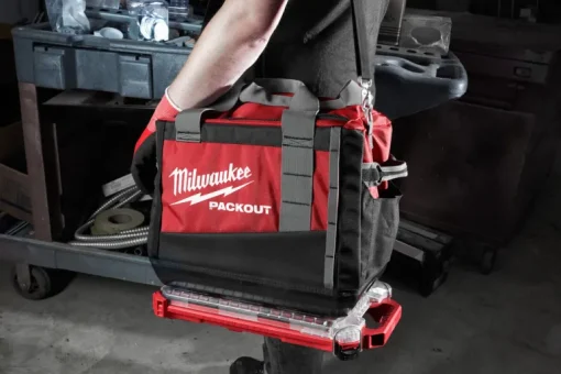 Milwaukee PACKOUT 16.4 in. L x 9.7 in. W x 2.5 in. H Storage Organizer Impact-Resistant Poly 5 compartments