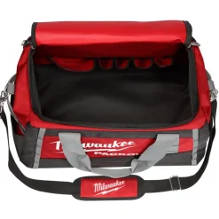 Milwaukee PACKOUT 20 in. W x 13.8 in. H Ballistic Nylon Tool Bag 3 pocket Black/Red 1 pc.