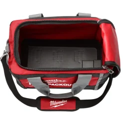 Milwaukee PACKOUT 15 in. W x 12.2 in. H Ballistic Nylon Tool Bag 3 pocket Black/Red 1 pc.