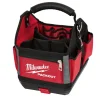 Milwaukee PACKOUT 11 in. W x 13 in. H Ballistic Polyester Tool Tote 28 pocket Black/Red 1 pc.