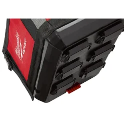 Milwaukee PACKOUT 11 in. W x 17 in. H Ballistic Polyester Tool Tote 31 pocket Black/Red 1 pc.