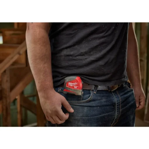 Milwaukee Black/Red Plastic SAE Compact Tape Measure 16 L ft. x 1.6 W in.