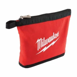 Milwaukee Canvas Tool Pouch 1 pocket Red 1 pc