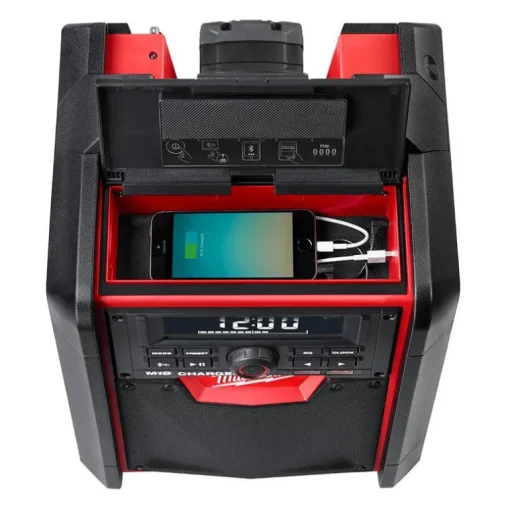 Milwaukee M18 18 V Worksite Radio and Charger 1 pc