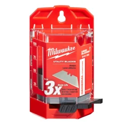 Milwaukee Metal Utility Blades W/Dispenser 3 in. L 50 pk