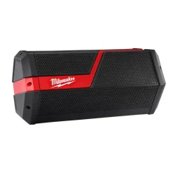 Milwaukee M18/M12 18 V Black AC/DC Adapter Wireless Bluetooth Weather Resistant Jobsite Speaker