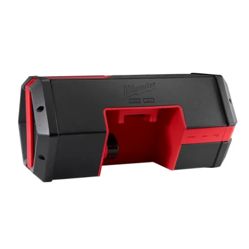 Milwaukee M18/M12 18 V Black AC/DC Adapter Wireless Bluetooth Weather Resistant Jobsite Speaker