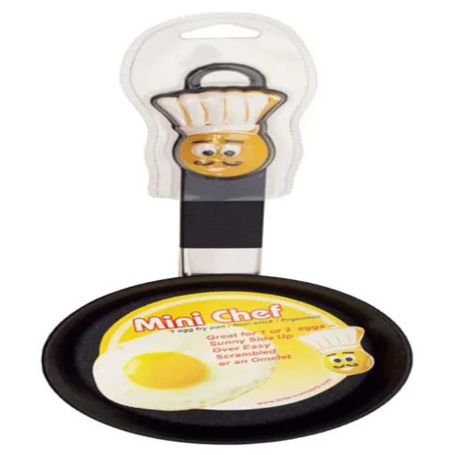 Mini Chef Cast Iron Mini Fry Pan 4 in. Black (Pack of 9)