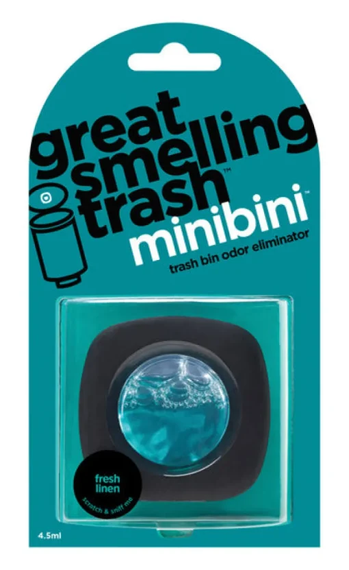 Minibini Fresh Clean Scent Odor Eliminator Liquid 1 ml for Indoor Trash/Kitchen/Bathroom (Pack of 6)