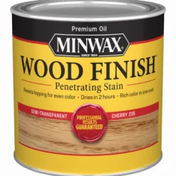 Minwax 22350 1/2 Pint Cherry Wood Finish® Interior Wood Stain (Pack of 4)