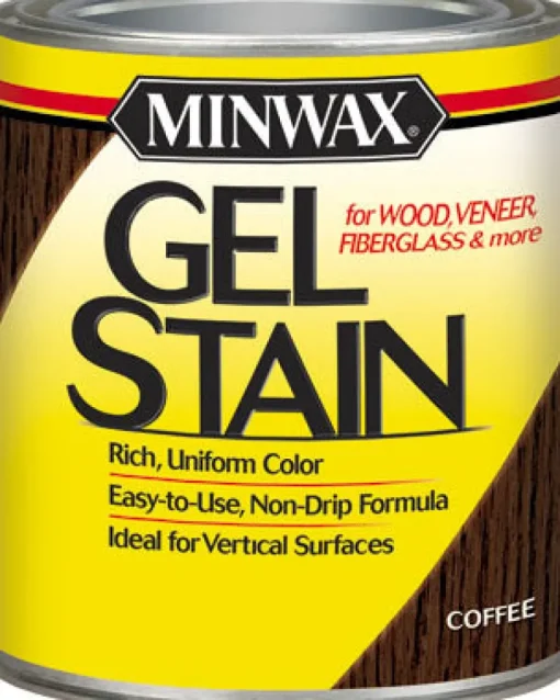Minwax Coffee Transparent Low Luster Oil-Based Gel Stain 0.5 pt. (Pack of 4)