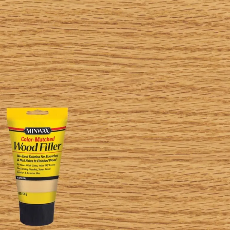 Minwax Color-Matched Natural Wood Filler 6 oz