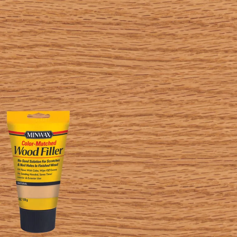 Minwax Color-Matched Natural Wood Filler 6 oz