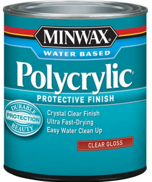 Minwax Gloss Clear Polycrylic 1 qt.