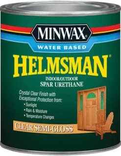 Minwax Helmsman Semi-Gloss Clear Spar Urethane 1 Qt.